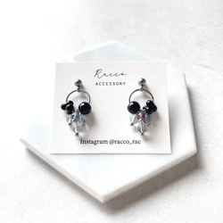 フローライト ピアス（スタッド・一粒） の人気通販｜Creema(クリーマ