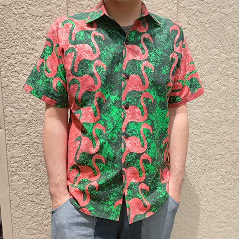 BEATER フラミンゴ柄 BEATER フラミンゴ柄