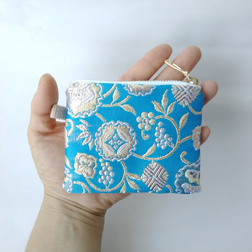 WK×KINU NO IE 刺し子フラットポーチセット