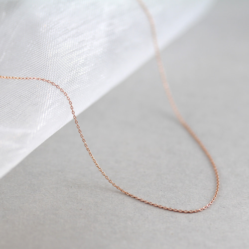 冬のおしゃれに♡つけっぱなし K10 ピンクゴールド シンプル 華奢