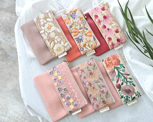 専用　刺繍　ポケットテッシュケース　ハンドメイド♪ ポケットティッシュケース ハンドメイド 刺繍 - メルカリ