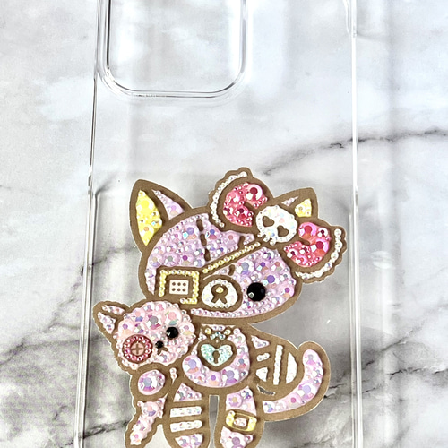 ワンポイント✿オーダーメイド✿スマホケース✿デコアート✿全機種対応 