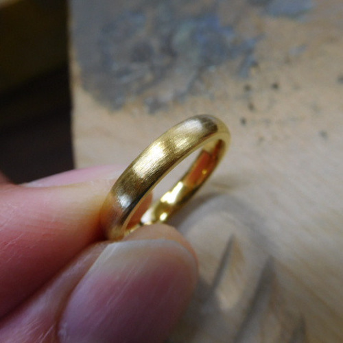 ハンドメイド 24金 リング 19g 20号 純金 リング 指輪 手作り 鍛造 オーダーメイド 24k 24金 k24 甲