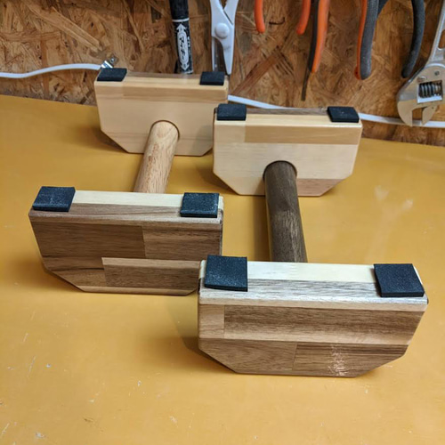 体操用具】寄木の倒立バー≪2本セット≫ その他雑貨 木工房 千大二九