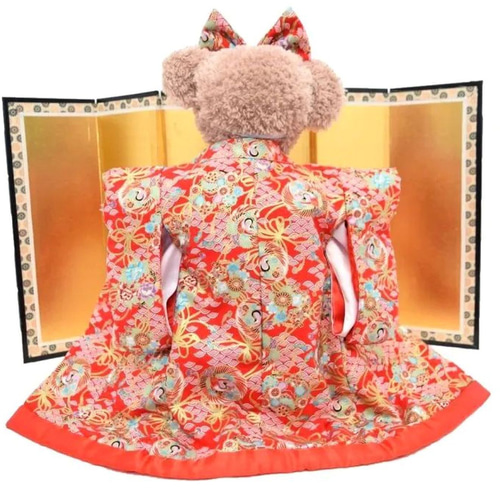 【専用】☆ ダッフィーシェリーメイ 和装 ダッフィー＆シェリーメイ 着物 和装婚礼 コスチューム 色打掛
