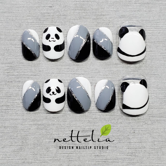 ベリーショートネイルチップ 1枚目の画像