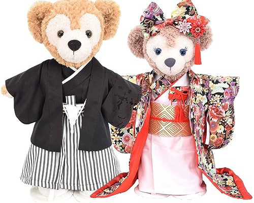 ディズニーストア☆グーフィー 正月着物ぬいぐるみキーチェーン