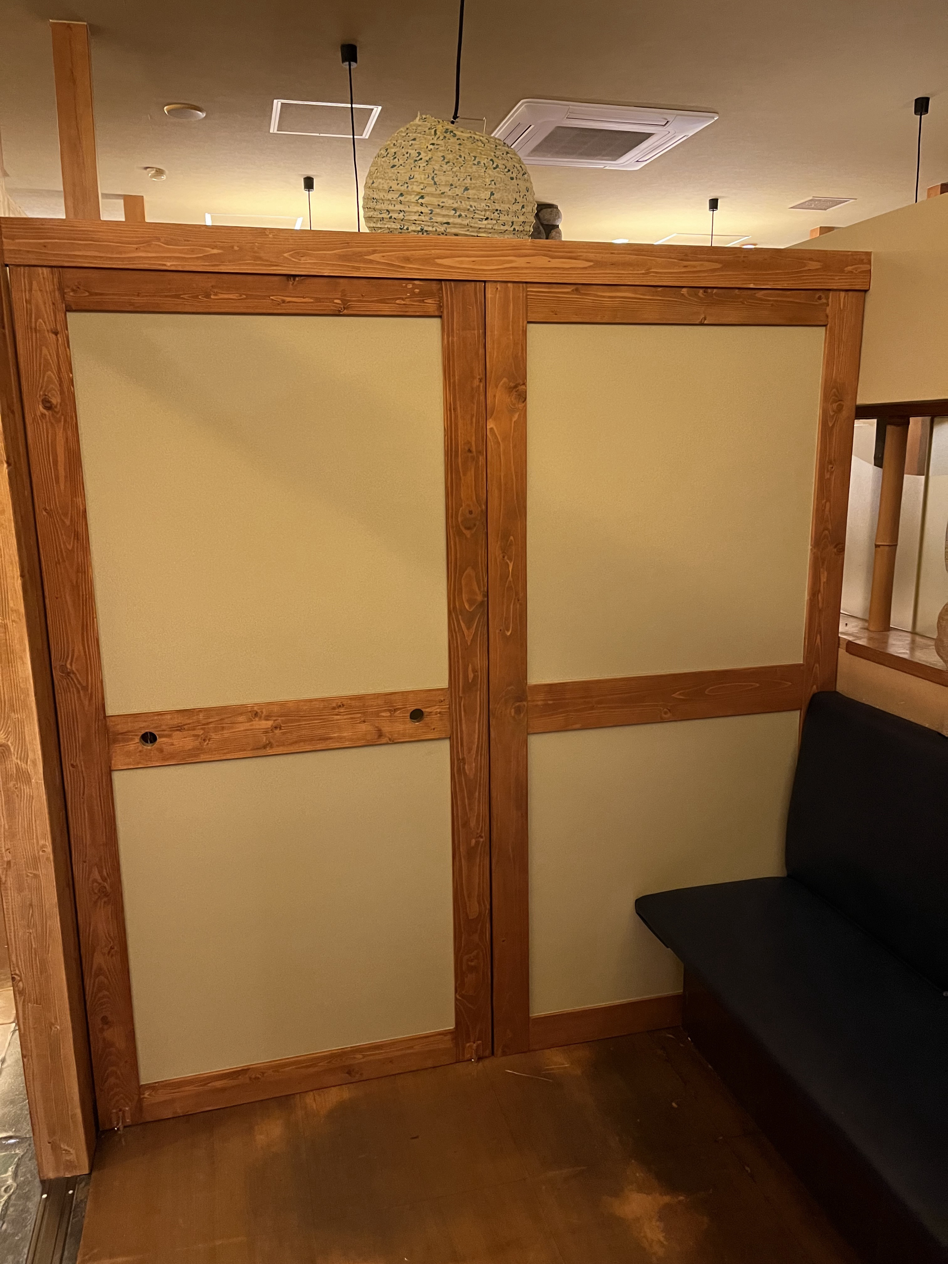 和風　仕切り板　間仕切り　建具　壁