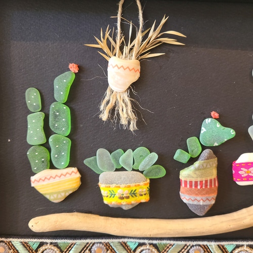 RUKU RUKU♪シーグラスアート RUKU RUKU様専用シーグラスアート