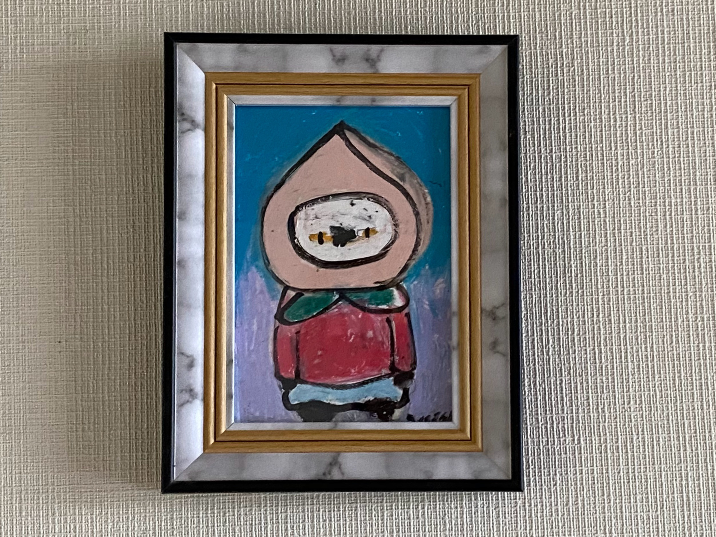 絵画。原画【可愛い橘猫ちゃん】 絵画。原画手描【かわいい猫ですね】03 絵画 アカザ麦 通販