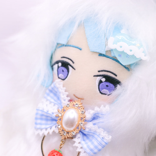 名入れ】かわいい文字の小さいヘアピン(約3cm) お名前オーダー セミ