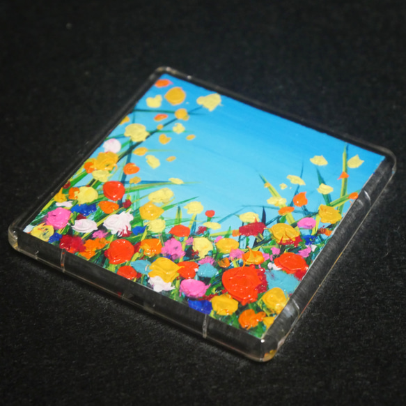 油絵 絵画 【野生のお花畑】 油絵 花畑 - arashi1783 - BOOTH
