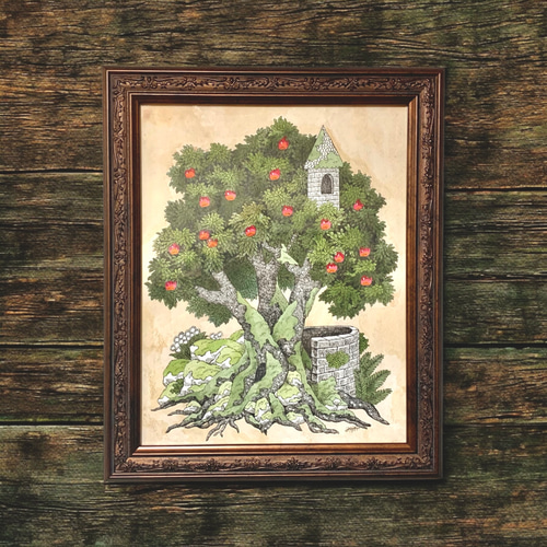 内灘砂丘・夕焼け（パステル画・マット紙付き） 絵画 パステル画生活 通販｜Creema(クリーマ) 16014059