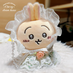 可愛い うさ耳 カチューシャ 無属性 ぬいぐるみ 棉花娃娃 10cm 可愛い うさ耳 カチューシャ 無属性 ぬいぐるみ 棉花娃娃 10cm