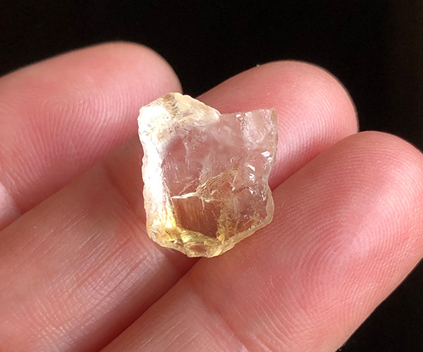 ⭐︎【天然】シトリン 置物 20g 甘から 