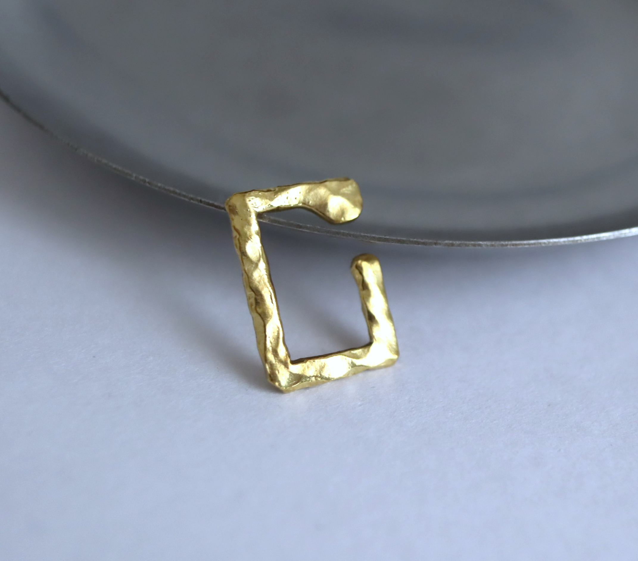 真鍮イヤーフレーム［M］Ear frame片耳用 軽量