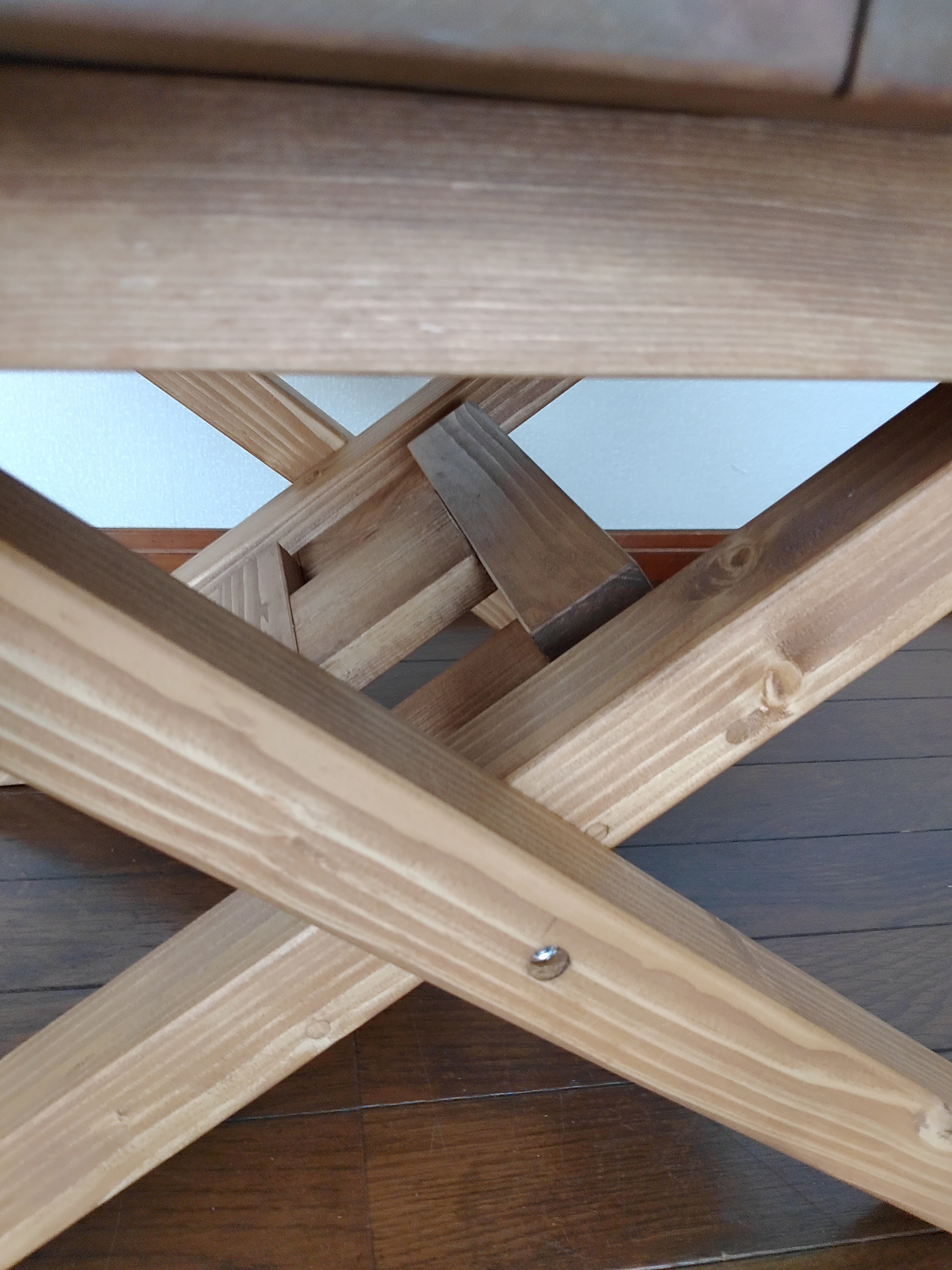 木製ローテーブル【じぶんのつくえ】　※折りたたみ収納可　サイズオーダー可　※受注後作製