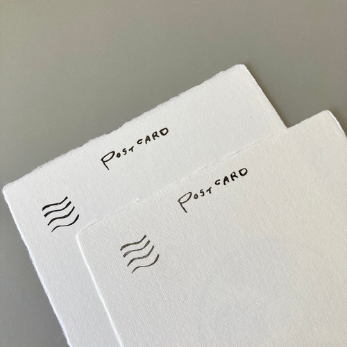 昭和の扇風機（ポストカード）1枚／版画・手漉き和紙 ポスト