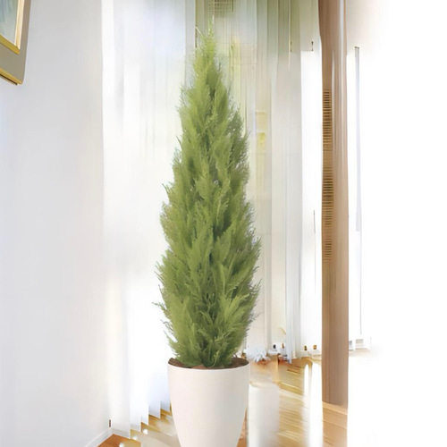 光触媒人工観葉植物フェイクグリーンゴールドクレスト1.35