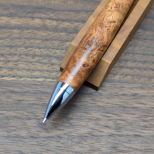 新作】花梨瘤杢 シャープペンシル No.573 ペン・筆記用具 工房 TAISHI