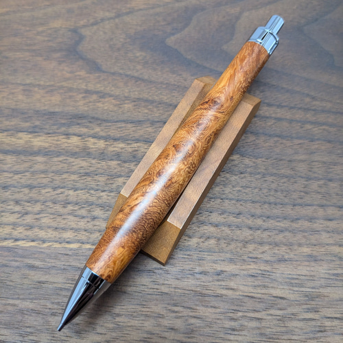 新作】花梨瘤杢 シャープペンシル No.573 ペン・筆記用具 工房 TAISHI