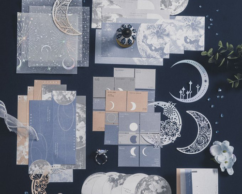 コラージュ素材 B340