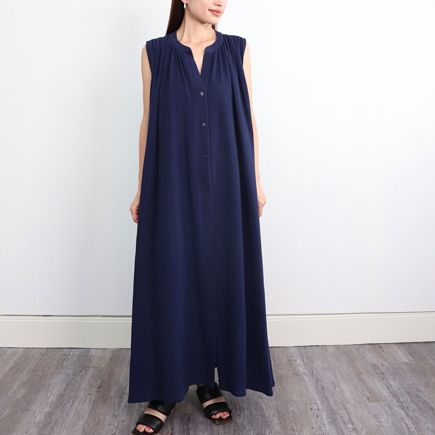 未使用級 フーディーワンピース　ダブルジップ 22年♡ルネ カメリア パール