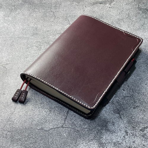 ほぼ日手帳 カバーカズンA5 革(ブラック)