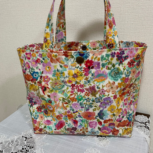 ☆デイジーさま☆ハンドメイド リバティ 輸入リバティ トートバッグ エコバッグ デイジーさまハンドメイド リバティ 輸入リバティ トートバッグ