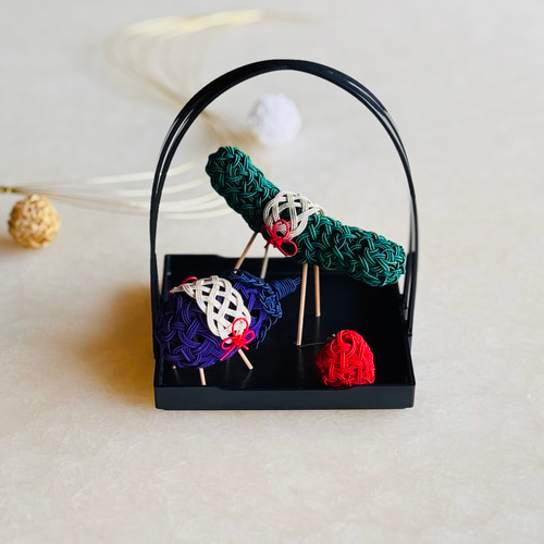 水引お供え飾り【精霊馬・精霊牛・酸漿】セット その他インテリア雑貨