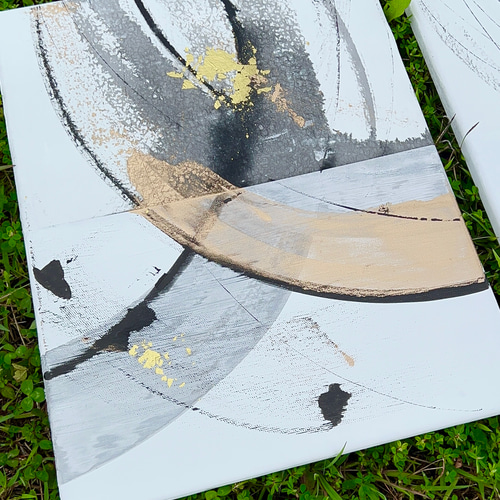 絵画 水墨画 インテリア 和風 アート 原画 墨 ホテル 旅館