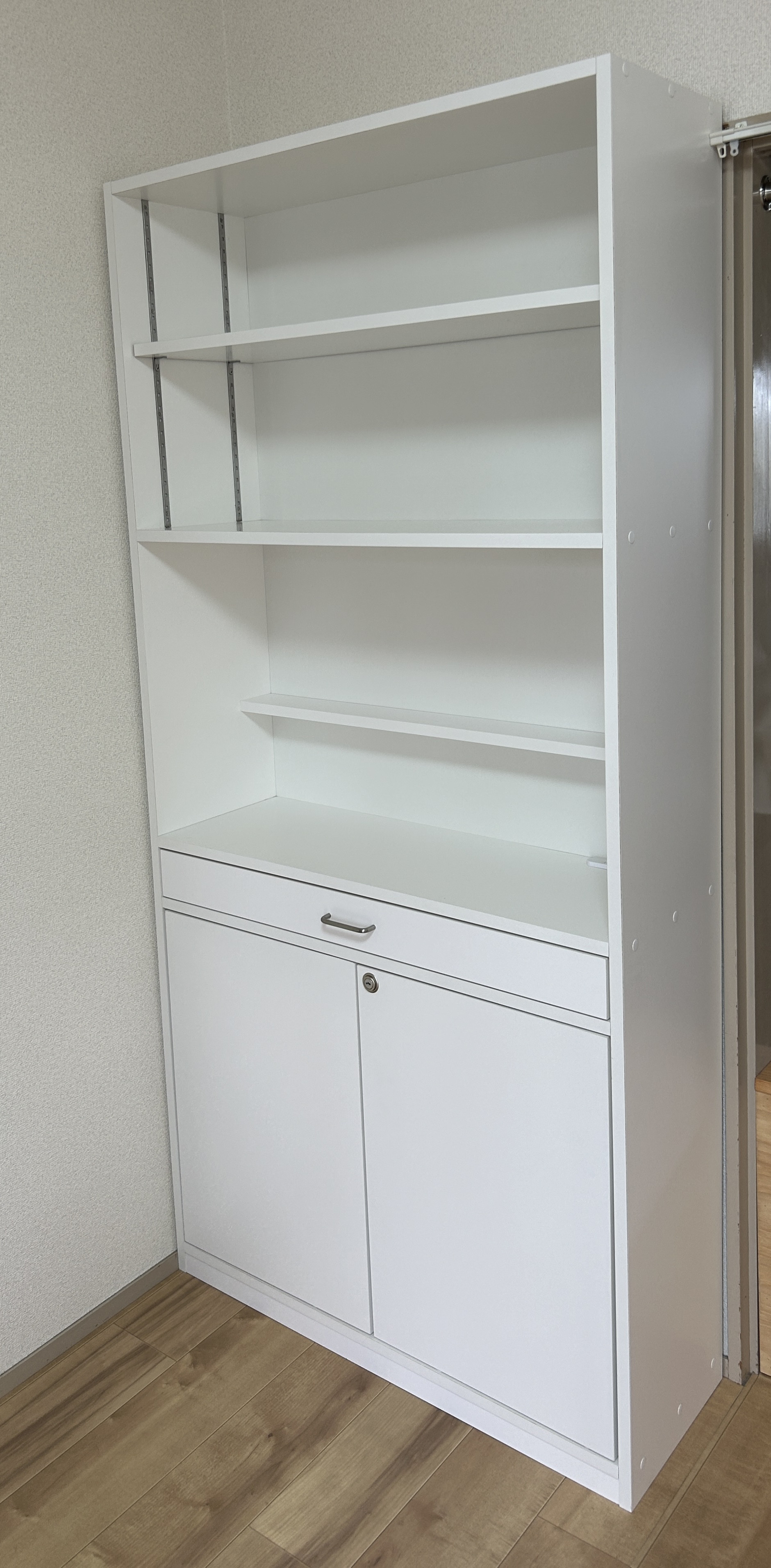 サイズ、デザインオーダー可！超ワイド引出4杯キャビネット