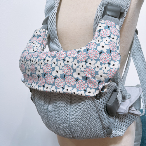 1.スワドルダブルガーゼ よだれカバー ハンドメイド エルゴ用