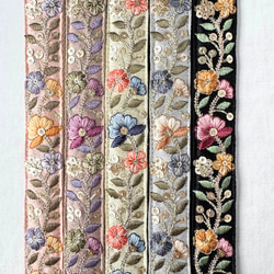 印度刺繡絲帶智慧型手機肩帶、肩帶，5 種顏色 第8張的照片