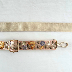 印度刺繡絲帶智慧型手機肩帶、肩帶，5 種顏色 第9張的照片