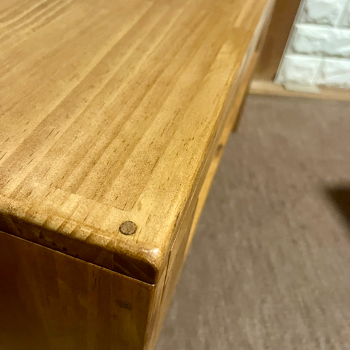 かごめ編みシリーズ第4弾】かごめ編みサイドテーブル 子ども用テーブル  