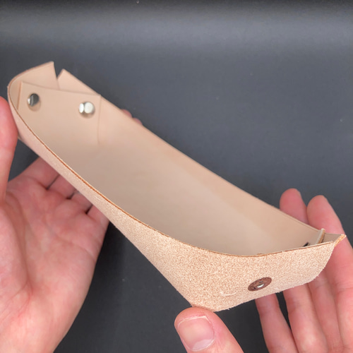 ペントレイ/ペントレー/本革/レザー/ハンドメイド/文房具/筆箱