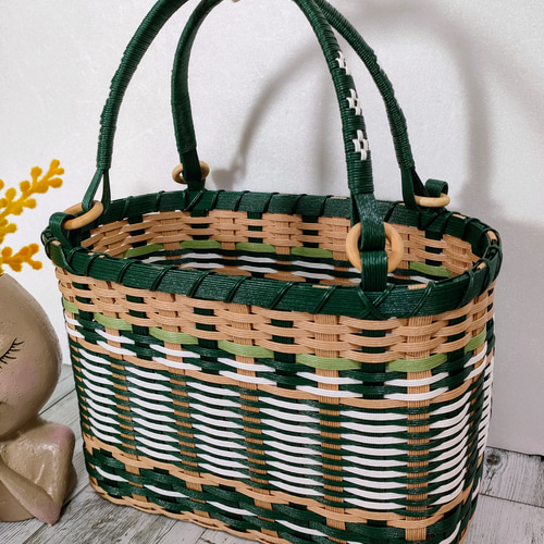 美品＊トフアンドロードストーン かごバッグ ハンド バイカラー 編み込みグリーン 楽天市場】【50%OFF】トフアンドロードストーン TOFF&LOADSTONE