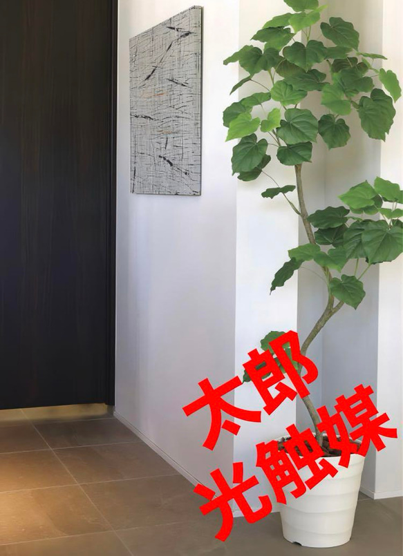 光触媒 人工観葉植物 フェイクグリーン ツイストウンベラータ1.9（組立