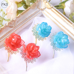 レジン（樹脂） ポニーフック・ヘアカフス の人気通販｜Creema