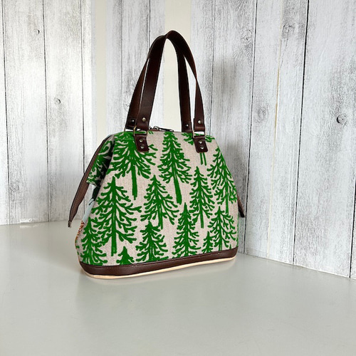 ミナペルホネン ハンドメイド ボストン型バッグ ミナペルホネン くし