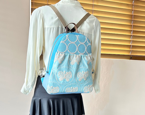 ミナペルホネン　ハンドメイド　リュック　カウント mina perhonen - 受注制作受付 受付中＊ミナペルホネン