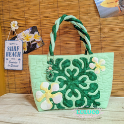 ハワイアンキルト☆トートバッグ ☆ トートバッグ LULUCO 通販