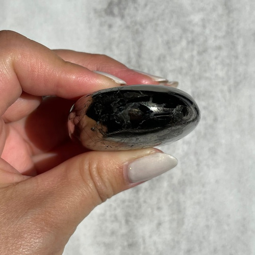 鉱石、握り石、 金運・財運の石☆ブラジル産☆天然石/タンブル（お守り石・握り