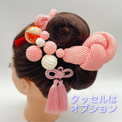サーモンピンク髪飾り　ヘッドドレス ヘッドドレス ピンク - ヘアアクセサリーの人気通販 | minne