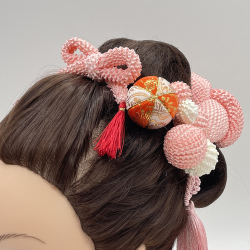 ❤ 創作和玉 ❤ ちんころ かのこ 鹿の子 和玉13本セット 木目込み鞠