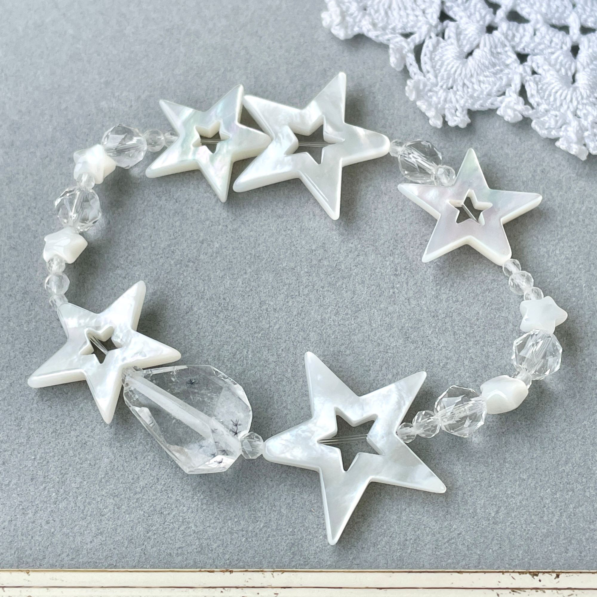 星いっぱいのブレスレット　shl-b-2406-09