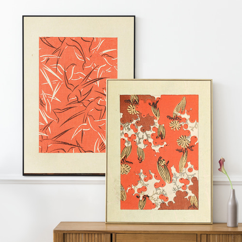 版画　赤い実り 一勇斎国芳 通俗水滸伝豪傑百八人之内 赤髪鬼劉唐 中判