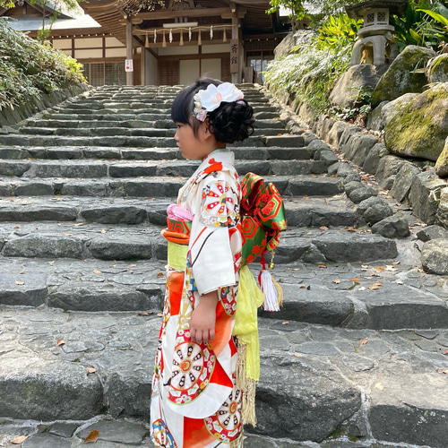 七五三 髪飾り 3歳 7歳 胡蝶蘭 紫陽花 髪かざり 浴衣 夏祭り 753 袴 白