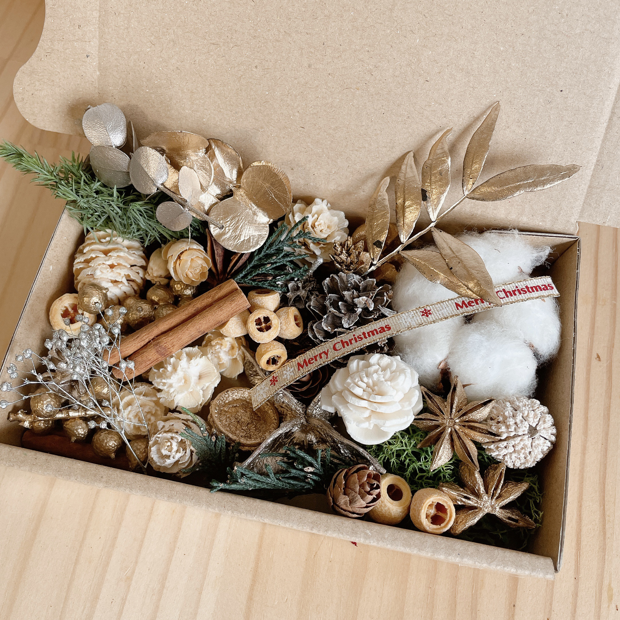 木の実&花材セット 木の実 クリスマス no.6 ドライフラワー Forest